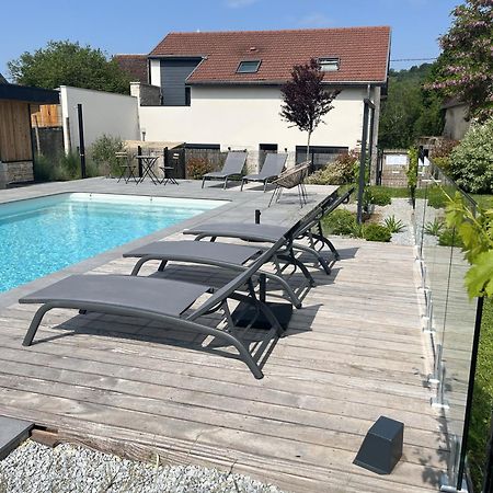 Sejour Detente - Appart'Hotel N 1 Avec Jaccuzi, Piscine Et Petit-Dejeuner Chouzelot Eksteriør billede